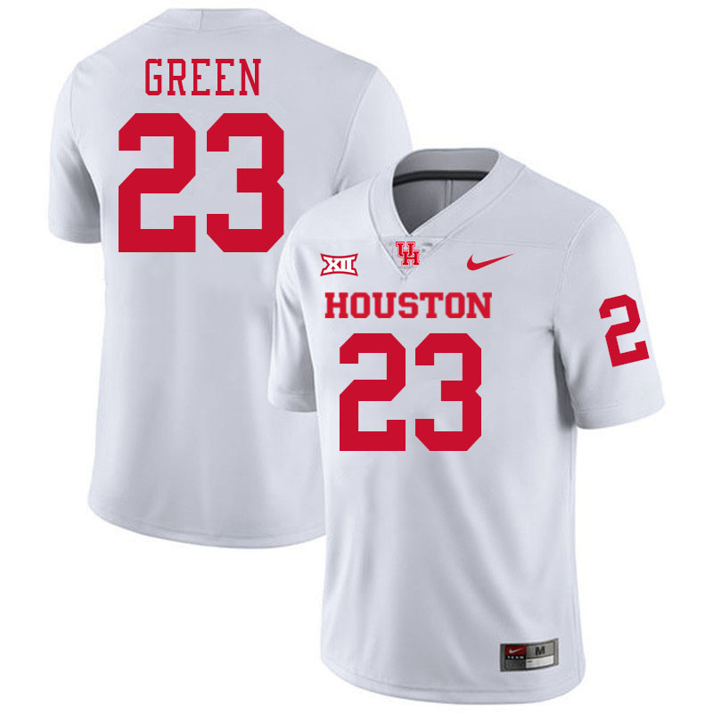 Art Green Houston Jersey,Houston Cougars #23 Art Green Jersey Youth College Uniforms-White